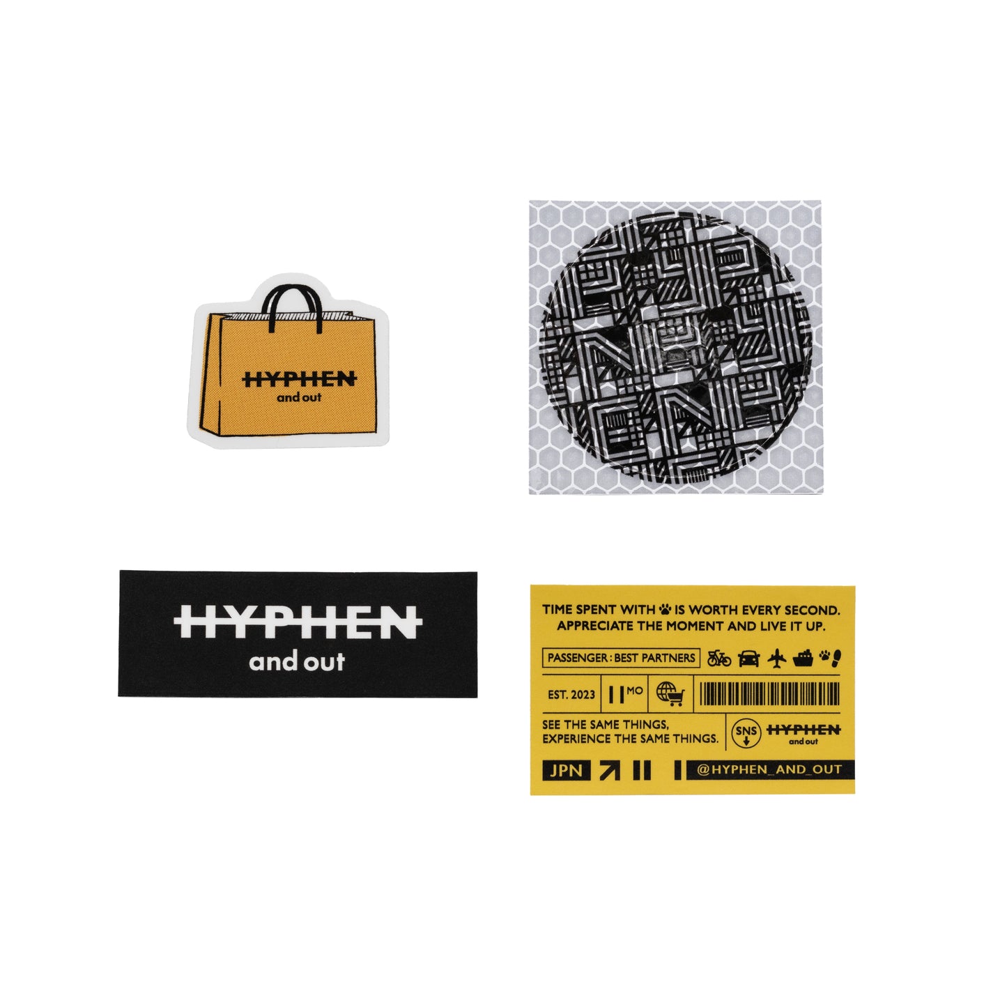 HYPHEN STICKER SET