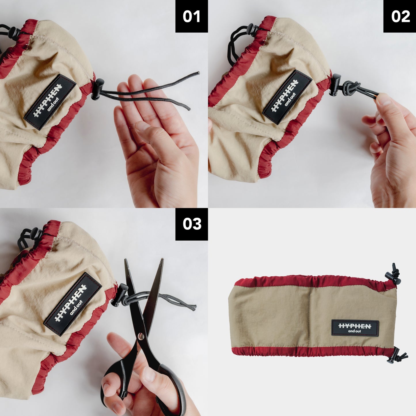 Two-Tone Nylon Cool Neck/Two-Tone Nylon Cooler Bag