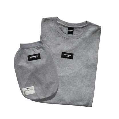 Dog & Owner Long-sleeve T-shirt Pair-Look Set